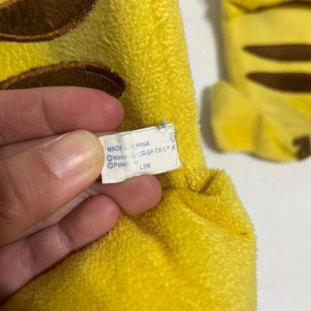 Tomi Pikachu House Slippers M Pokemon Cartoon Yellow Electric Mouse